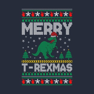 Merry T-Rex T-Shirt