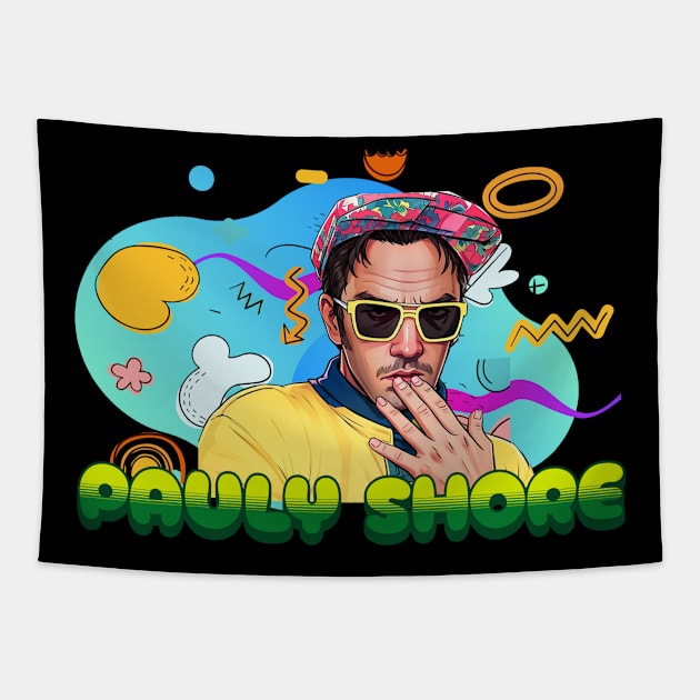 Pauly Shore Buddy Tapestry by xalauras studio