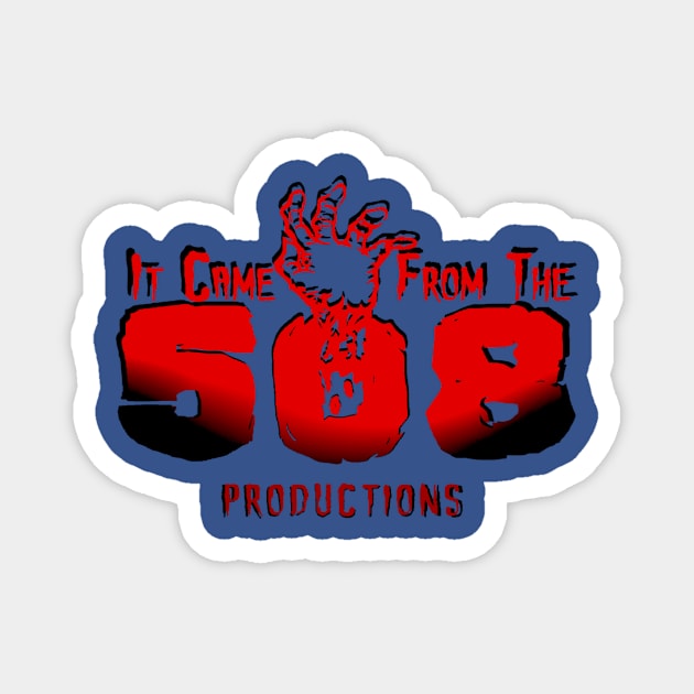 508 Logo (Crimson) Magnet by It Came From The 508