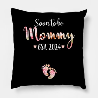 Soon To Be Mommy Est 2024 For Mom Pregnancy Pillow