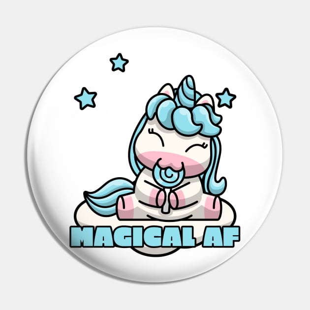 Magical AF Pin by ArtbyLaVonne