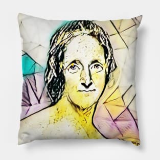 Mary Shelley Portrait | Mary shelley artwork 3 Pillow