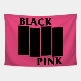 Black Pink Tapestry