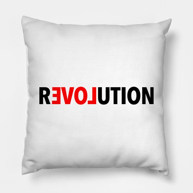 rEVOLution Pillow by lldesigns