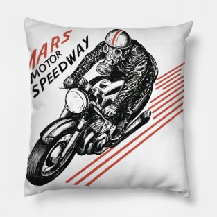 Mars Motor Speedway (1CB) Pillow