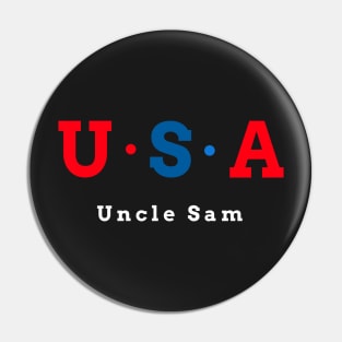 USA, Uncle Sam Pin