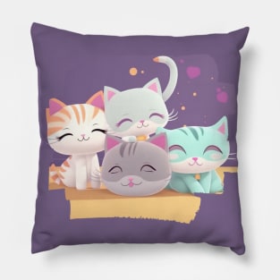 Superkitties Pillow