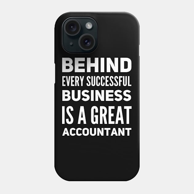 Accountant Chartered Accountant Gift Phone Case by Life of an Accountant