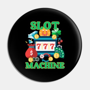 Slot Machine Lucky Victory Pin