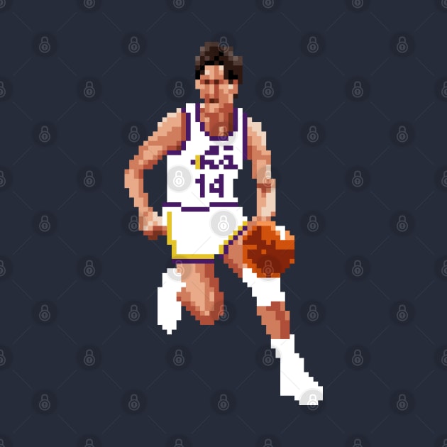 Jeff Hornacek Pixel Dribble by qiangdade