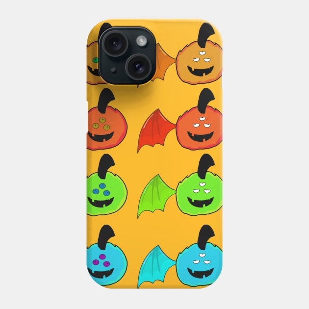 Happy Gomuro Hallowen Character V.1 Phone Case by Aspita