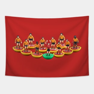 Classic Partick Thistle subbuteo team design Tapestry