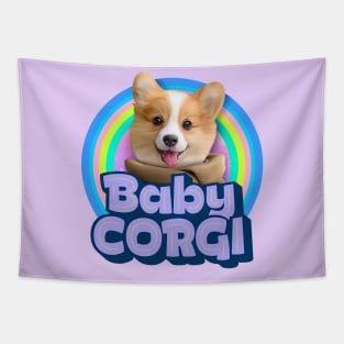 Baby Corgi Tapestry