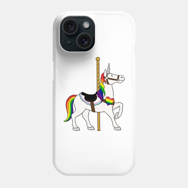 Ride With Pride 1 Phone Case by MeganCartoonist