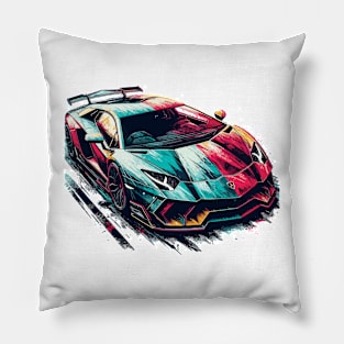 Lamborghini aventador Pillow