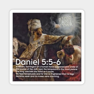 Daniela 5:5-6 Magnet