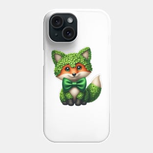 Clover Fox St Patricks Day Phone Case