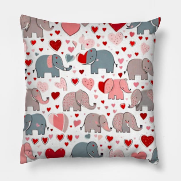 Valentines day gift ideas, Valentines day gift for her kids tees ,tote bags mugs pillows and more Pillow by WeLoveAnimals