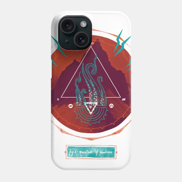 The Mountain of Madness Phone Case by againstbound