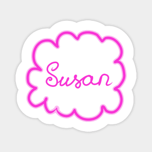 Susan. Female name. Magnet