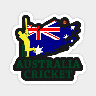 Cricket Australia Aussie Flag Union Jack Stars Magnet