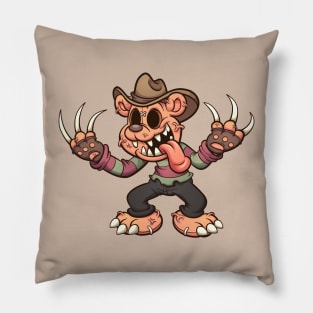 Teddy Bear Claws Pillow