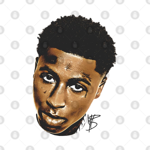 NBA Youngboy Rapper Face