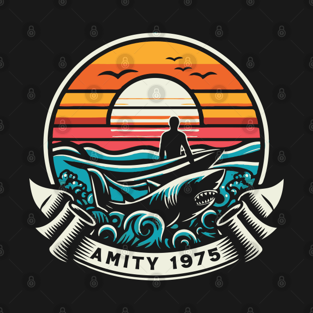 Amity 1975 Retro Fan Art by Trendsdk