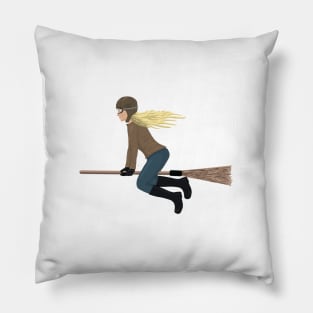 Thoroughly Modern Witch Pillow