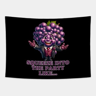 Grape Gentleman: Vineyard Vibe Master Tapestry