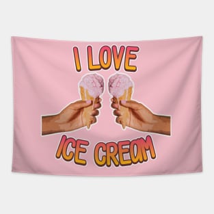 I love Ice Cream Tapestry