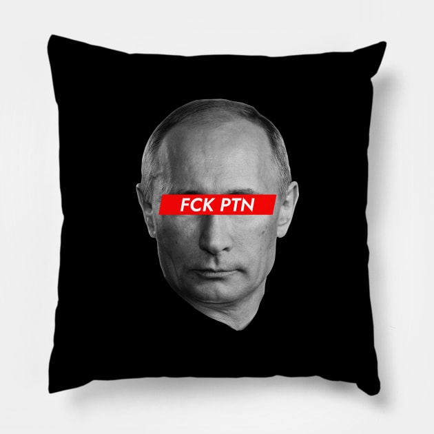 FCK PTN - Puck Futin Pillow by Zen Cosmos Official