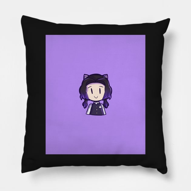 Shinobu Button Pillow by ellenent