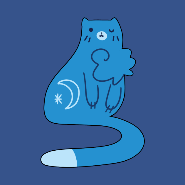 Blue Moon Kitty 1 by vaekiloe