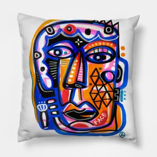 ABSTRACT FACE Pillow