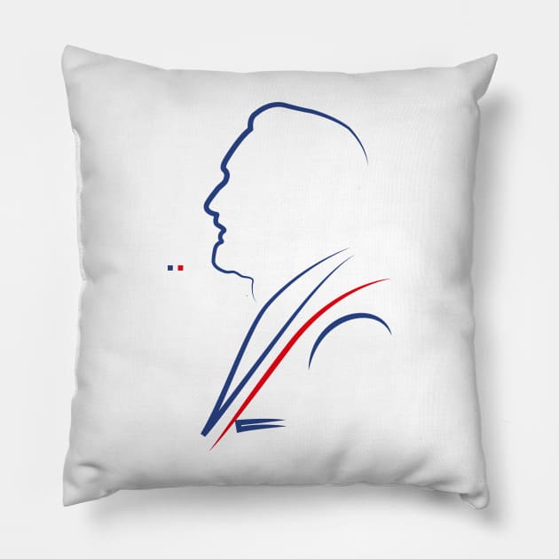 Cyril Hanouna - Président 2022 Pillow by Butchkassidy