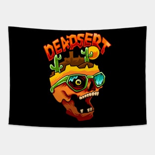 Desert skull Tapestry