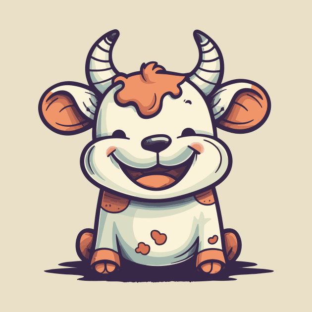 Funny cow by JORDYGRAPH