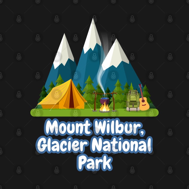 Mount Wilbur, Glacier National Park by Canada Cities