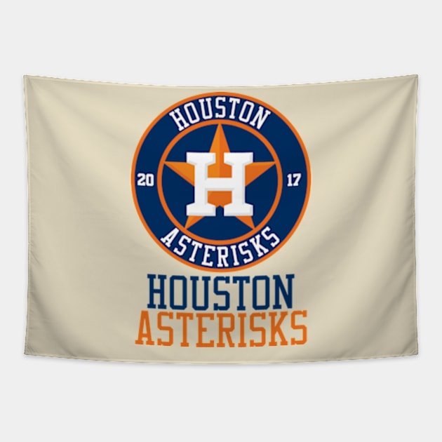 Houston Asterisks Tapestry by Happy Asmara