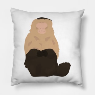 marcel the monkey Pillow