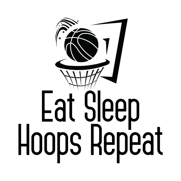 Eat Sleep Hoops Repeat by nextneveldesign