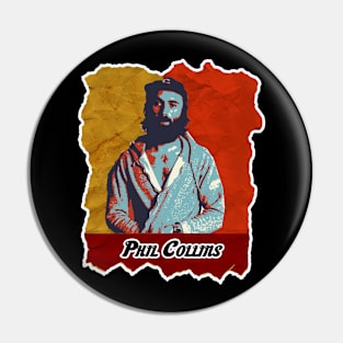 Phil Collins Pin