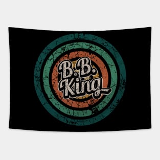 B. B. King // Retro Circle Crack Vintage Tapestry