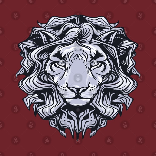 Lion Head by Mako Design 