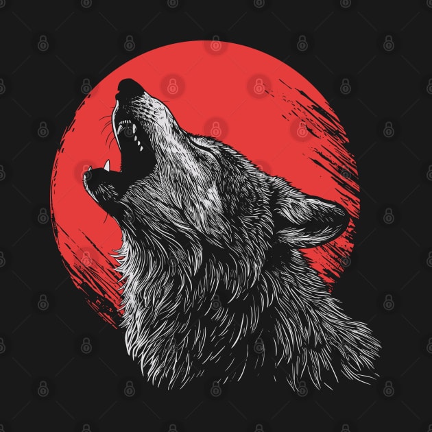 Howling Wolf by Yopi