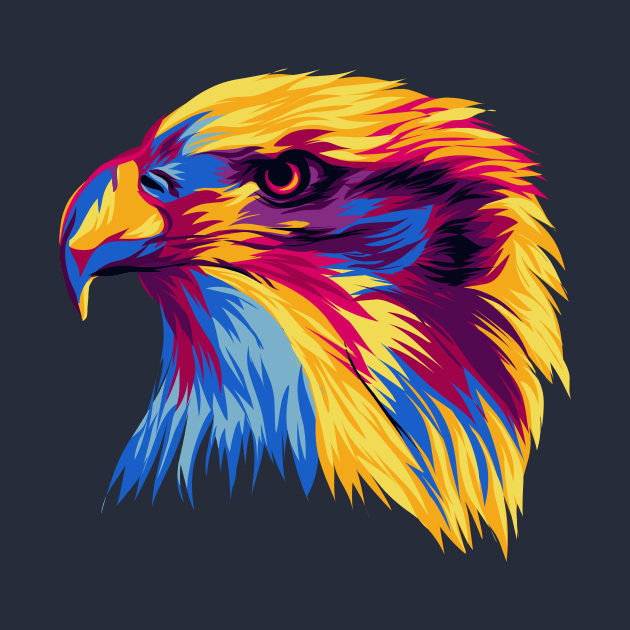 Eagle illustration by godansz
