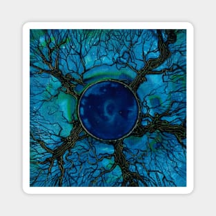 Interconnected Tree of Life Magnet