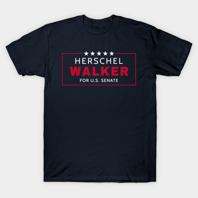Herschel Walker 2022 Senate Election Georgia MAGA Republican Senator Walker Blue - 2022 Elections - T-Shirt