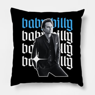 Baby billy x 90s retro Pillow